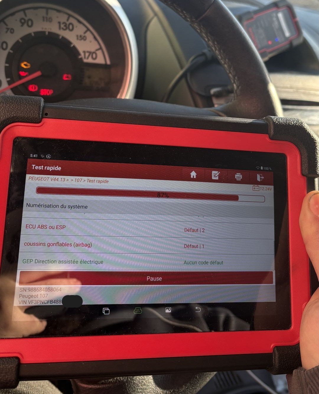 Diagnostic électronique à domicile Lyon – lecture codes défauts OBD toutes marques – Ton Mécano Mobile