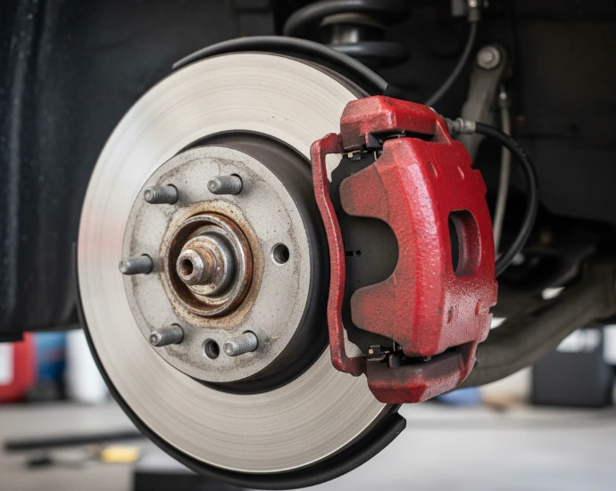système de freinage d'une voiture