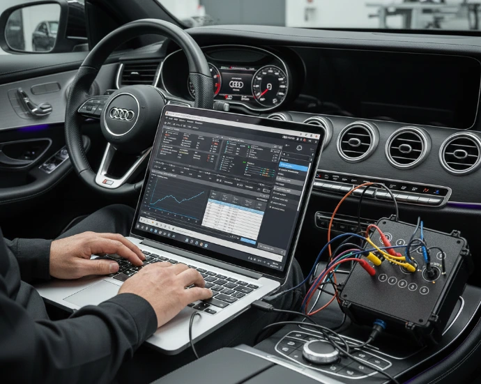 activation d'options cachées d'audi